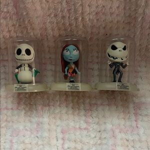Disney Nightmare Before Christmas Figurine Set - Jack & Sally